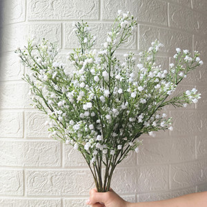 <span class=keywords><strong>Flores</strong></span> Artificiales <span class=keywords><strong>de</strong></span> Gypsophila <span class=keywords><strong>de</strong></span> Alta Calidad Hechas a Mano <span class=keywords><strong>al</strong></span> <span class=keywords><strong>por</strong></span> <span class=keywords><strong>Mayor</strong></span>, <span class=keywords><strong>Flores</strong></span> <span class=keywords><strong>de</strong></span> Plástico con Tacto Real para Decoración <span class=keywords><strong>de</strong></span> Bodas y Hogar - Product Image 4