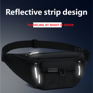 Riñonera Oxford Impermeable MKW3136 con Logotipo Personalizado, para Senderismo, Viajes, Deporte, Ligera y Resistente, para Hombre - Product Image 5