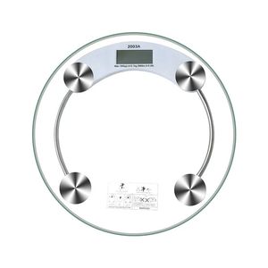 Fabrikverkauf: Digitale Personenwaage, 180 kg/396 lb, Smarte runde Waage als Geschenk, Haushaltswaage - Product Image 4