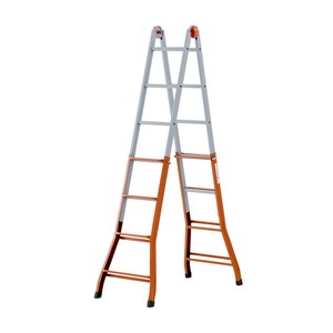 บันไดพับได้อเนกประสงค์ GIERRE PEPPINA A0040 แบบยืดหดได้ 4+4 ข้อ รับน้ำหนักได้ 125 กก. - Product Image 1