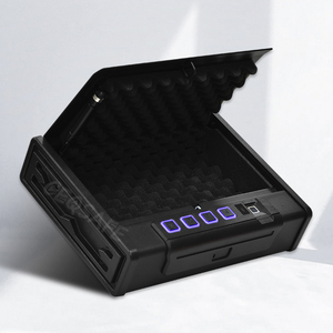 Tủ sắt đựng súng CEQSAFE bán chạy, nhỏ gọn, khóa vân tay sinh trắc học, có cổng cấp nguồn khẩn cấp loại C - Product Image 3