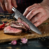 Couteau de chef en acier Damas à 67 couches avec manche en bois, cœur VG10, couteau de cuisine professionnel pour trancher, hacher, outil de cuisson