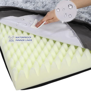 Cama para Perros Ksia Ortopédica Personalizada de Lujo, de Felpa Sólida para Todas las Estaciones, con Funda Extraíble Lavable y Sostenible - Product Image 4