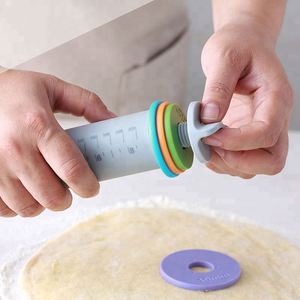 Wholesale Home Baking <b>Tools</b> 8 Inch 12 Inch Plastic Thickened Adjustable <b>Rolling</b> Pins With Silicone Removable Rings - Product Image 3