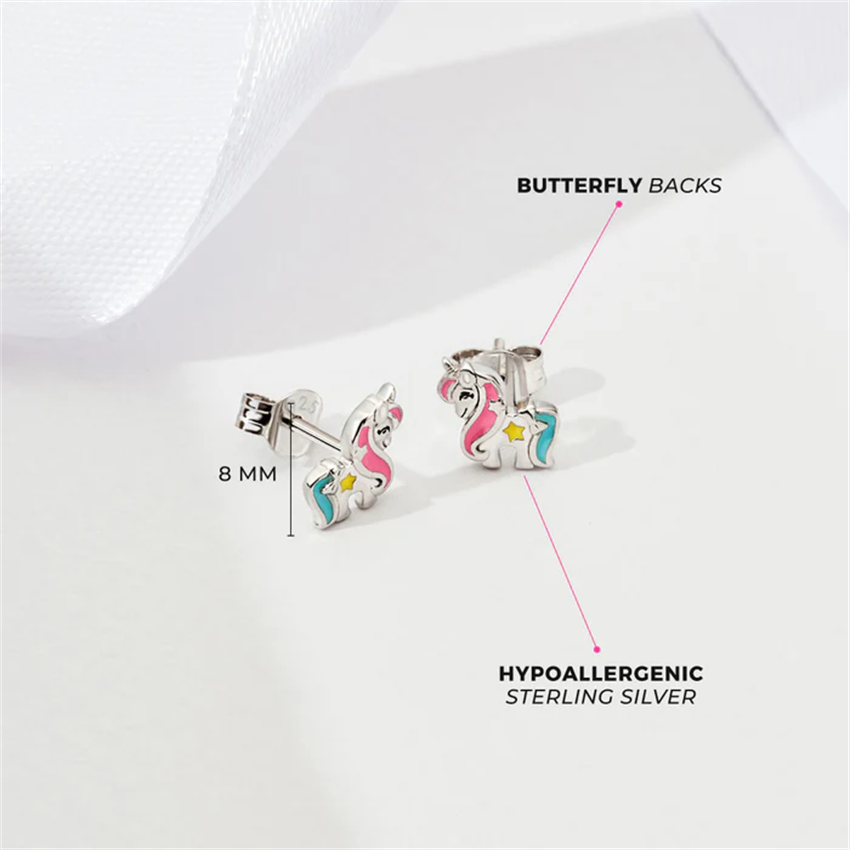 925 animal studs