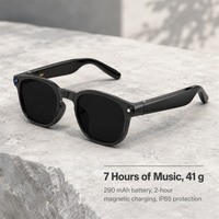 Lunettes Intelligentes IA avec Caméra 8MP, Enregistrement Vidéo HD, Appel, Traduction IA, Transfert Wi-Fi pour Hommes et Femmes