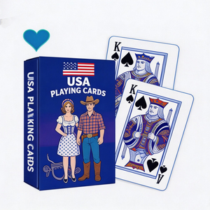 Juego de Cartas de Papel con Logotipo Personalizado, Esquinas Redondeadas, Papel Resistente, Cartas de Póquer de Plástico Impermeables - Product Image 3