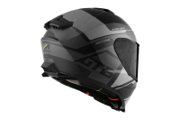 Nouveau casque de moto intégral ASTONE HELMETS GT6 YB01 ABS avec grille amovible pour air frais XS-3XL Noir mat/gris Garantie 1 an