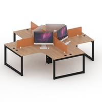 Armoire simple face Support de bureau en métal Design de mode Gestionnaire Pied de bureau Patron Cadre de bureau