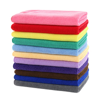 Customized Logo Microfiber Warp Knitted Super Absorbent Quick-Dry Car & Kitchen Cleaning Towel