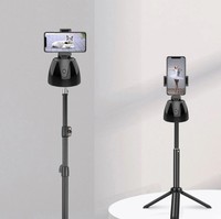 Palo de selfi inteligente de la mejor calidad, trípode móvil con seguimiento automático, cardán, rotación de 360 grados, soporte de disparo para Robot facial para teléfono y tableta