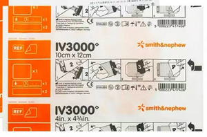 Pansement en film PU transparent Smith & Nephew IV3000, pansement de fixation pour canule IV, pansement imperméable pour soins des plaies - Product Image 5