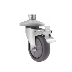 Chariot de cuisine moderne en acier inoxydable avec chariot amovible à plat pour la restauration à motif rond pour l'hôtel et la cuisine commerciale. - Product Image 6