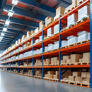 מחסן תעשייתי בשימוש נרחב מתלה מתכת כבד פלדה מדפי אחסון מדפי אחסון - Product Image 2