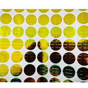 Etiqueta Cosmética Holográfica Verde de Alta Seguridad, Cada Etiqueta con Número de Serie Diferente, Código de Verificación Impreso - Product Image 5