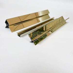 Perfil de Esquina para Azulejos de Acero Inoxidable Pulido de Bajo Precio para Apartamentos - Duradero, Impermeable, Garantía de 5+ Años, Fácil Instalación - Product Image 2