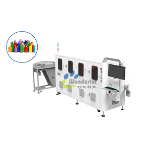 Industrieller Elektronischer Maschinenvision-Defektprüfer für Plastikflaschen Hochpräzise Blasenfehler-Erkennung Ungleichmäßige Wandstärke - Product Image 2