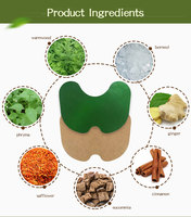 Produits de santé les plus populaires d'Enokon Factory, ingrédients à base d'armoise, patch pour soulager la douleur au genou, en vente
