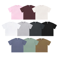 Nouveau T-shirt Oversize Homme 100% Coton Manches Courtes Ample Uni Basique Streetwear – Impression de Logo Personnalisé Prise en Charge