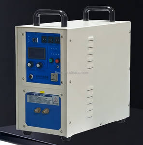 Four de fusion à petite échelle à induction haute fréquence 15KW 220V, type arbre, montage à chaud, forgeage à chaud - Product Image 1