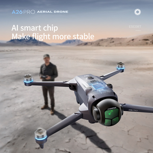 โดรนถ่ายภาพทางอากาศระดับมืออาชีพรุ่นใหม่ Airdrop พร้อม GPS 5G WIFI ระยะไกล ควบคุมผ่านรีโมท เชื่อมต่อได้ หลบหลีกสิ่งกีดขวางด้วย AI - Product Image 5