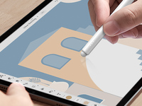 Stylet de crayon numérique universel en plastique de luxe avec technologie de détection active pour iPad, tablettes et téléphones IOS et Android
