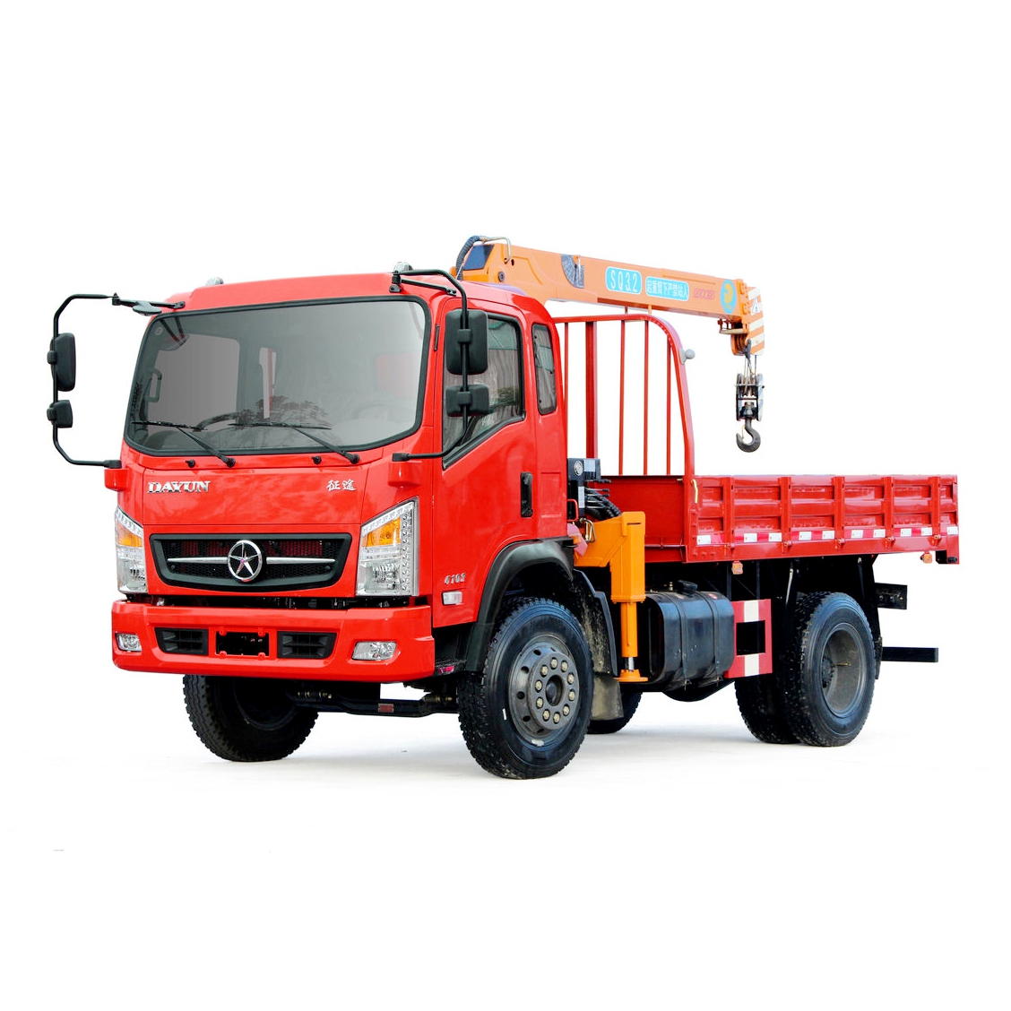 6x4 8x4 Cargo Truck Mounted Crane Manipulator 14ton 16ton Telescopic Boom Crane