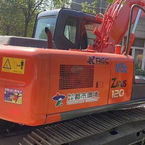 Pelle hydraulique sur chenilles Hitachi ZX120 d'occasion en bon état pour la construction, l'agriculture et le creusement Nouveau prix Moteur à noyau - Product Image 2