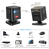 YINSLOO C1000 3d 4k Mini 1080p Wifi Smart Led Dlp Android Mobile Home Cinéma Portable Pico Projecteur vidéo de poche avec batterie