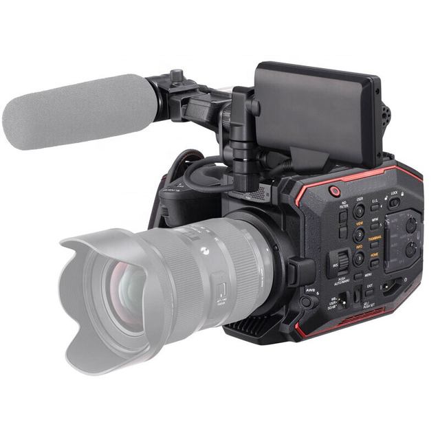 DF Wholesale Professional 4K Camcorder Au-Eva1 Super 35mm Cinema Camera MOS Sensor 180 Wide Angle 21x-40x Optical Zoom