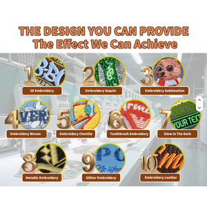 Parches Bordados Personalizados de Chenilla con Lentejuelas, Patrón de Letras Inglesas Termoadhesivos, Borde Cortado con Láser, Textura Suave y Duradera, para Hermandades - Product Image 4