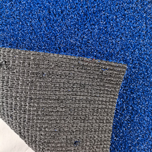 Césped artificial de césped azul sintético de alta densidad para suelos deportivos de canchas de hockey/Golf/Tenis/pádel - Product Image 3