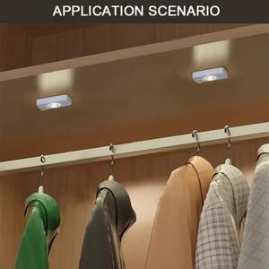 Luces LED con Sensor de Movimiento, Recargables, Inalámbricas, Ahorro de Energía, para Armario, Cajón, Estante, Debajo del Armario - Product Image 4