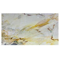 Dalle de quartzite naturel poli effet arc-en-ciel, pierre multicolore pour comptoir de salle de bain moderne, étanche, pour hôtel