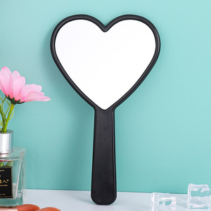 New Arrival Heart Shape <b>Small</b> Handheld Makeup <b>Mirror</b> Personalized Private Label Beauty Cosmetics Product - Product Image 2