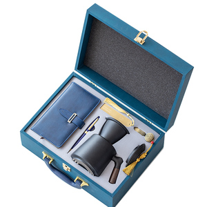 Корпоративный блокнот, подарочный набор из 5 предметов, роскошный рекламный бизнес, корпоративный подарочный набор на заказ, подарочные наборы с логотипом, Подарок на годовщину - Product Image 6