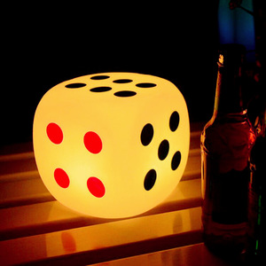 <span class=keywords><strong>Sgabelli</strong></span> da bar mobili da bar in <span class=keywords><strong>plastica</strong></span> colorati dadi per cubo bagliore - Product Image 3