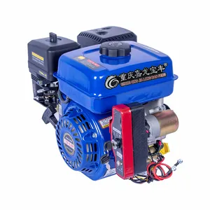 170F 7 Hp 4 Stroke 1 Cylinder Mini Small Ohv Electric Start Gas Gasoline Motor Engine