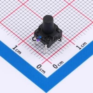 UK-B02123-G9.0-160 Tactile Switch DIP-4P,6.2x6.2mm Switch 1.6N 6.15mm 6.15mm 9mm - Product Image 1