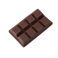 Modèle de chocolat de simulation, autre décoration cadeau, barre de chocolat, plateau de desserts, accessoires de photographie pour vitrine, PVC, pour les 8-13 ans