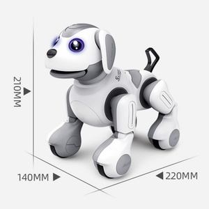 Chien robot intelligent télécommandé par infrarouge ShengXiong Weiteng G52, jouet éducatif pour enfants, chien robot bionique électronique RC - Product Image 3