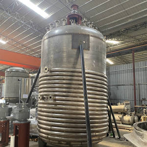 Stainless Steel tank with Side Mixing Stirred tank Reactor 6000 l Glue Hot Melt for Books Making Machine - Product Image 4