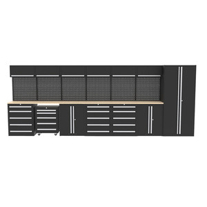 Armoire à outils de haute qualité JZD pour l'extérieur, meuble de rangement pour garage, établi pour garage personnel - Product Image 3