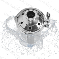 LIANDA 304 Boîtier de filtre à manches industriel en acier inoxydable Meilleur système de filtre à eau neuf