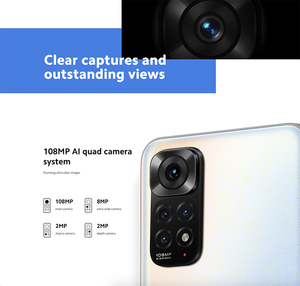 Telefono Cellulare Globale <span class=keywords><strong>Redmi</strong></span> <span class=keywords><strong>Note</strong></span> <span class=keywords><strong>11S</strong></span> 8+128GB 108MP LTE Display AMOLED 90Hz Batteria 5000mAh Ricarica Rapida 30W - Product Image 5