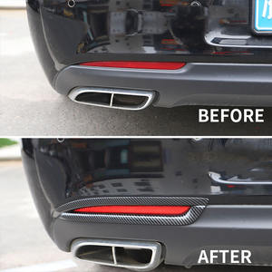 Accessoires d'intérieur et d'extérieur pour voitures, cadre de décoration en Fiber de carbone, garniture pour Chrysler <span class=keywords><strong>300c</strong></span> 300 2015 — 2021 - Product Image 4