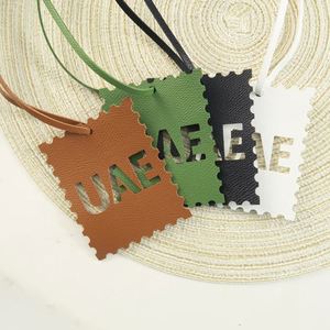 UAE Arabic Letter Keychain Handbag Decoration <b>Bag</b> <b>Charm</b> Pendant Gift Packaging Accessory - Product Image 3
