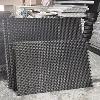 Nouvelles persiennes d'admission d'air en PVC pour tours de refroidissement persiennes d'entrée 65mm 85mm 130mm pour usine de fabrication