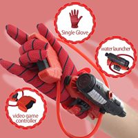 Pistolet à eau Spiderman pour la plage Jouet d'été pour les batailles d'eau Jeu de plage en plein air Excellent cadeau au choix Lanceur de poignet Spiderman
