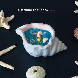 Escuchar Concha Vela <span class=keywords><strong>de</strong></span> aromaterapia Regalo Fragancia Grupo Salón <span class=keywords><strong>de</strong></span> construcción Actividad <span class=keywords><strong>de</strong></span> arte para padres e hijos HandmadeDIYMaterial - Product Image 3